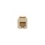 Modular Data Jack, Ivory, 6-Position, 6-Conductor, Usdoc, Category 3 Rj11, 5547-3EV