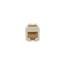 Modular Data Jack, Light Almond, 8-Position, 8-Conductor, 568A/B, Category 5E Rj45, 5547-5ELA
