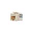 Modular Data Jack, Light Almond, 8-Position, 8-Conductor, 568A/B, Category 5E Rj45, 5547-5ELA