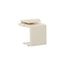Modular Jacks & Adapters, Blank Insert, Residential Data & Connectivity, Snap-In, Light Almond, 5550-5ELA