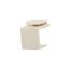 Modular Jacks & Adapters, Blank Insert, Residential Data & Connectivity, Snap-In, Light Almond, 5550-5ELA
