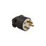 Arrow Hart Ultra Grip Straight Blade Plug, #18-12 Awg 15A, 250V, 6-15P, 2-Pole 3-Wire, 5666