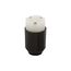 Arrow Hart Auto Grip Straight Blade Connector, #18-12 Awg 15A, 250V, 6-15R, 2-Pole 3-Wire, 5669N