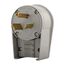Arrow Hart Extra Heavy-DutyAngled Plug, #12-4Awg 50A, 277V, Gray, 7-50P, 2-Pole 3-Wire, Screw, 5705AN