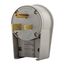 Arrow Hart Extra Heavy-DutyAngled Plug, #12-4Awg 50A, 125V, Gray, 5-50P, 2-Pole 3-Wire, Screw, 5712AN