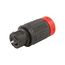 Arrow Hart Extra Heavy-Duty Auto Grip Plug, #12-4 Awg 30A, 125V, Gray, 5-30P, 2-Pole 3-Wire, 5717N