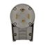 Arrow Hart Extra Heavy-Duty Angled Plug, #12-4 Awg 30A, 125/250V, Gray, 14-30P, 3-Pole, 4-Wire, 5732AN
