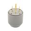 Arrow HartAuto Grip Plug, #12-4Awg 50A, Range & Dryer, 125/250V, Gray, 14-50P, 3-Pole, 4-Wire, 5745N