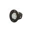 Arrow Hart Straight Blade Flanged Outlet, #14 Awg 20A, 125V, 5-20R, 2-Pole 3-Wire, Clamp, 5779C