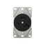 Receptacle, #12 -4 Awg, 30A, Flush, 277V, Back, Black, Nema 7-30R, 2-Pole 3-Wire, 5795N