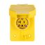 Arrow Hart Watertight Straight Blade Single Receptacle, #18-10 Awg 20A, Panel 125V, 60W33