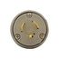 Locking Plug, Superior Impact Resistance, 8V, Light Almond, 2-Pole, 3-Wire, 6-Gang, 6202CL