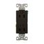Heavy-Duty Industrial Duplex Receptacle, #14-10 Awg 15A 125V, Black Face, Pvc Base, Bulk, 6252BK-BU