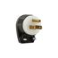 Arrow Hart Safety Grip Straight Blade Angled Plug, #18-12 Awg 20A, 125V, 5-15P, 2-Pole 3-Wire, 6265HG