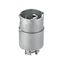 Corrosion Resistant Locking Plug, #12-4Awg, 50A, Marine, 125V,Armored, 2-Pole 3-Wire, 63CR61