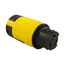 Corrosion Resistant Locking Connector, #12-6Awg, 50A, Marine, 125/250V, 3-Pole, 4-Wire, 63CR64EX