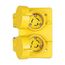 Arrow Hart Watertight Locking Receptacle, #14-10 Awg 15A, 125V, Duplex, L5-15, 2-Pole 3-Wire, 65W47DPLX