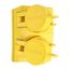 Arrow Hart Watertight Locking Receptacle, #18-10 Awg 15A, 250V, Duplex, L6-15, 2-Pole 3-Wire, 65W49DPLXBK