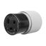 Arrow Hart Extra Heavy-DutyAuto Grip Connector, #12-4Awg 50A 125V, 5-50R, 2-Pole 3-Wire, 6711N