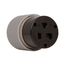 Arrow Hart Extra Heavy-Duty Auto Grip Connector, #12-4 Awg 30A 125V, 5-30R, 2-Pole 3-Wire, 6716N