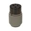 Arrow Hart Extra Heavy-Duty Auto Grip Connector, #12-4 Awg 30A 125V, 5-30R, 2-Pole 3-Wire, 6716N
