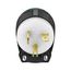 Arrow Hart Safety Grip Straight Blade Angled Plug, #18-12 Awg 20A 125V, 2-Pole 3-Wire, 1-1/2", 6765HG