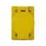 Arrow Hart Watertight Locking Receptacle, #14-8 Awg, 20A, 125/250V, Black, 3-Pole, 3-Wire, 7314RWBK