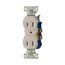 Residential Grade Duplex Receptacle, #14-12 Awg 15A, 125V, Side Wire, White, 1-15R, Duplex, 736W-BOX