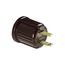 Outlet Adapter, 1 Nema 1-15R Outlet To 1 Socket, Keyless Switch, 125V, Brown, Nema 1-15R, 660W, 738B-BOX