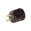 Outlet Adapter, 1 Nema 1-15R Outlet To 1 Socket, Keyless Switch, 125V, Brown, Nema 1-15R, 660W, 738B-BOX