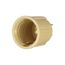 Outlet Adapter, One Outlet To One Socket, Polarized, 125V, Medium Base, Ivory, 738V-BOX