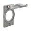 Die Cast Aluminum Single Receptacle Cover, Self-Closing, 2.12" Face Dia., Surface Mount, 1-Gang, 7420A