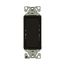 Standard Grade Switch, Auto-Grounding #14-12 Awg 15A 120/277V, Black, Motor Control, Fan, 1-Pole, 7501-9BK