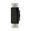 Standard Grade Switch, Auto-Grounding #14-12 Awg 15A 120/277V, Black, Motor Control, Fan, 1-Pole, 7501-9BK