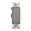 Standard Grade Switch, Auto-Grounding #14-12 Awg 15A, 120/277V, Gray, Motor Control, Fan, 1-Pole, 7501-9GY