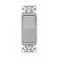 Standard Grade Switch, Box, #14-12 Awg 15A, 120/277V, Gray, Motor Control, Fan, 1-Pole 627859, 7501GY-BOX