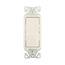Standard Grade Switch, #14-12 Awg 15A, 120/277V, Light Almond, Motor Control, Fan, 1-Pole 752384, 7501LA-BOX