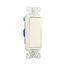 Standard Grade Switch, #14-12 Awg 15A, 120/277V, Light Almond, Motor Control, Fan, 1-Pole, 7501LA