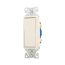 Standard Grade Switch, #14-12 Awg 15A, 120/277V, Light Almond, Motor Control, Fan, 1-Pole, 7501LA
