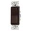 Decorator Switch, 15A, 120/277V, Back Push Wiring, Oil Rubbed Bronze, 1-Pole 752797, 7501RB-BOX