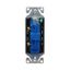 Decorator Switch, 15A, 120/277V, Back Push Wiring, Oil Rubbed Bronze, 1-Pole 752797, 7501RB-BOX