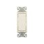 Standard Grade Switch, Auto-Grounding, #14-12 Awg 15A 120/277V, Motor Control, Fan, Light Almond, 7503-9LA