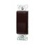 Standard Grade Switch, Box, #14-12 Awg 15A, 120/277V, Brown, Motor Control, Fan, 3-Way 752445, 7503B-BOX