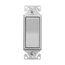 Commercial Grade Decorator Switch, 3Way, 15A, 120/277V, Sg, 7503SG-K-L