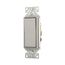 Commercial Grade Decorator Switch, 3Way, 15A, 120/277V, Sg, 7503SG-K-L