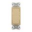 Standard Grade Switch, #14-12 Awg 15A, 120/277V, Ivory, Motor Control, Fan, 3-Way 627682, 7503V