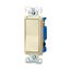 Standard Grade Switch, Box, #14-12 Awg 15A, 120/277V, Almond, Motor Control, Fan, 4-Way, 7504A-BOX
