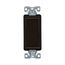 Standard Grade Switch, Box, #14-12 Awg 15A, 120/277V, Black, Motor Control, Fan, 4-Way 644689, 7504BK-BOX