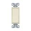 Standard Grade Switch, #14-12 Awg 15A, 120/277V, Light Almond, Motor Control, Fan, 4-Way 750137, 7504LA-BOX
