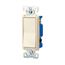 Standard Grade Switch, #14-12 Awg 15A, 120/277V, Light Almond, Motor Control, Fan, 4-Way 750137, 7504LA-BOX